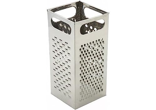 Winco Box Grater, 9-Inch by 4-Inch,Stainless Steel,Medium
