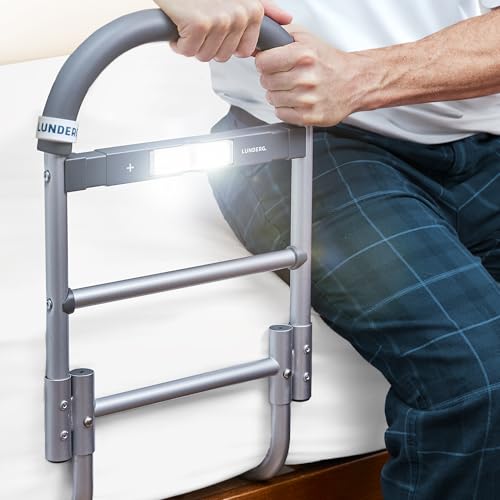 PEPE Mobility Bed Rail For Elderly, Adjustable Non-Slip Grip Handle - View #4