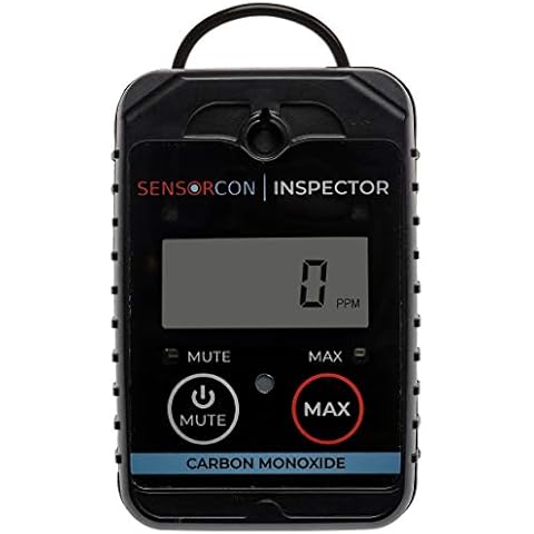 Sensorcon Inspector 2 CO Carbon Monoxide Monitor with Visual and Audible Alerts, Waterproof and Two Year Warranty Cover
