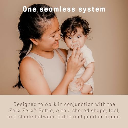 Image of Suavinex Zero Zero Silicone Baby Pacifier w /SX Pro Physiological Pacifier Nipple (6-18M), Medium