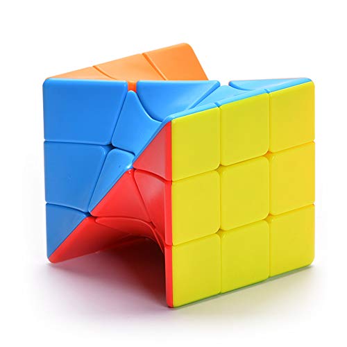 Yealvin Zauberwürfel Twisty Skewb Cube Twisty Puzzle für die...