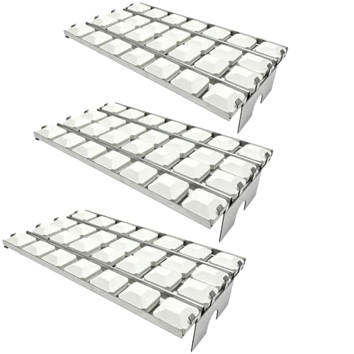 16-7/8 Heat Plate with Ceramic Briquettes Replacement Parts for Lynx L27 L30 L36 L42 L54 Gas Grill