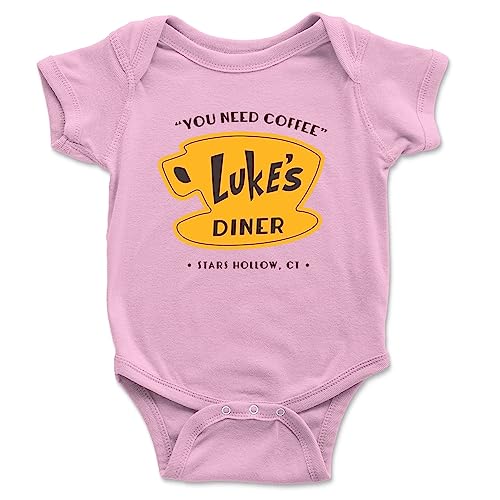 Image of Brain Juice Tees Lukes Diner Gilmore Girls Baby One Piece