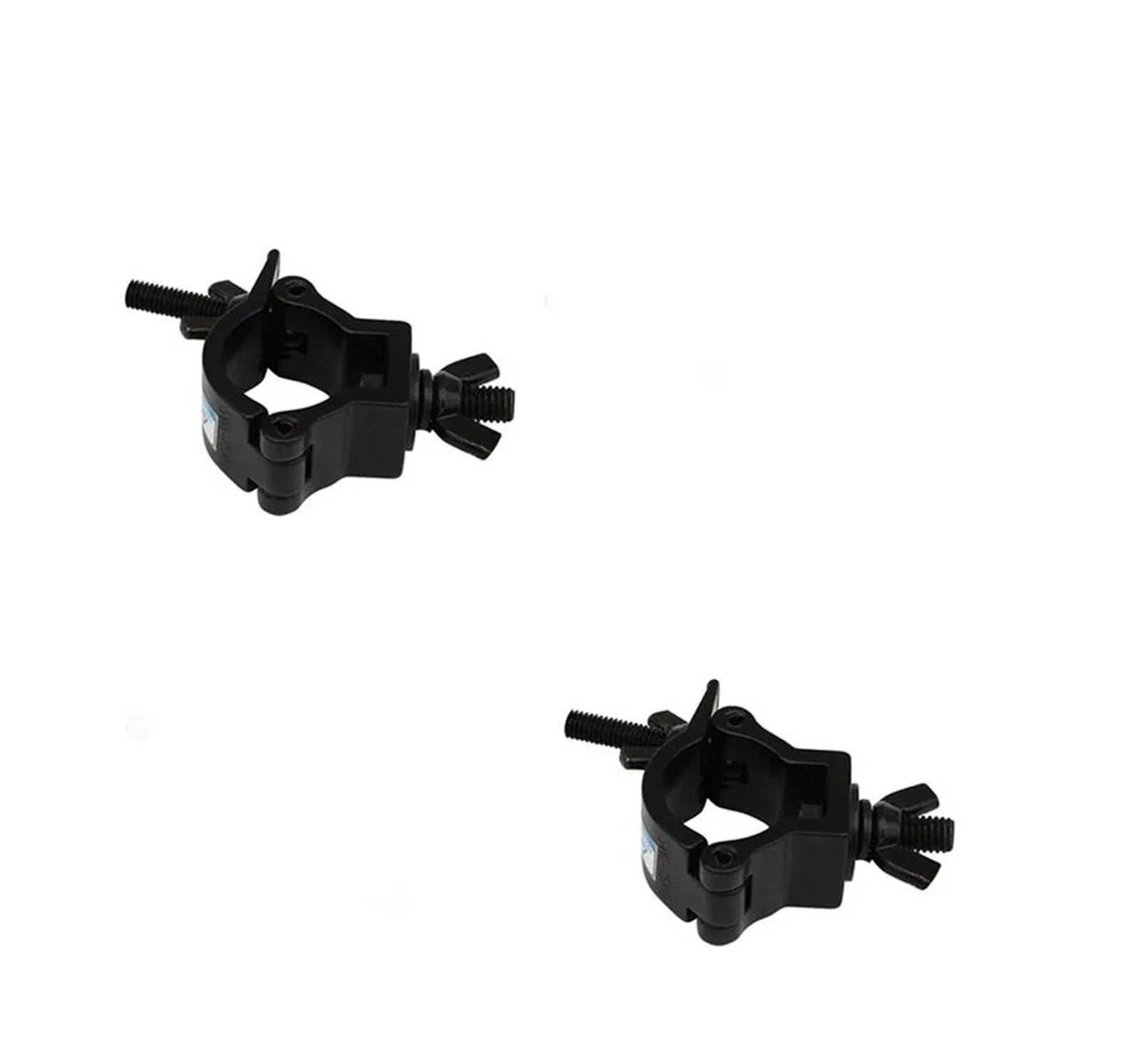 zacisk do kratownicy. 7pcs O Lighting Mount for Stage Moving Head Light and Spotlight Aluminum Alloy Finish(Black)