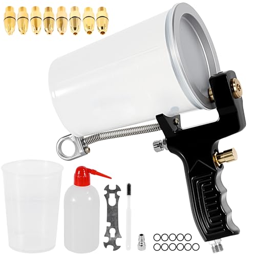Spray Cup Gun, Resin Spray Painting Gun, Hand-held Clear Coat Spray Guns for Gelcoat Spray, Fiberglass Laminating, Air-Powered Gel-Coat Repair Kit