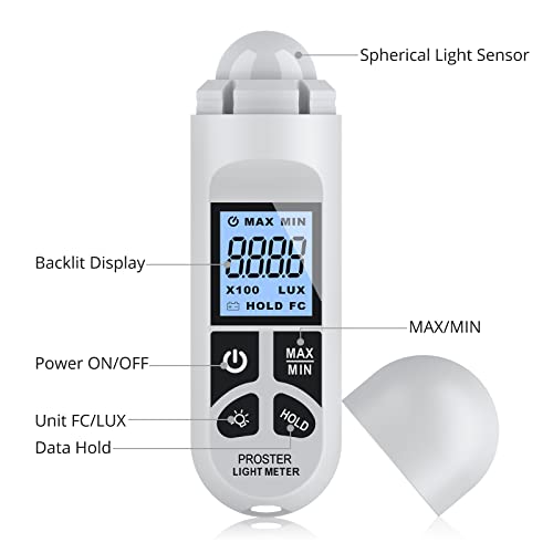 Luxmeter Proster Lichtmeter für präzise Lichtmessungen