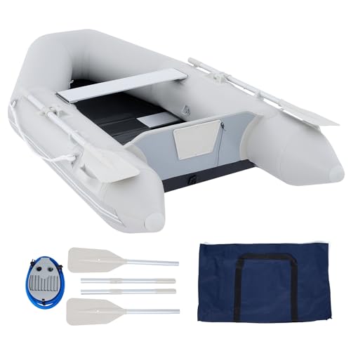 DARTMOOR Schlauchboot 4 Personen mit Aluboden Aufblasbares Boot...