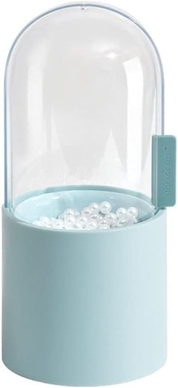 Makeup Brush Storage Tube Eyebrow Pencil Makeup Organizer Marble Pattern Jewelry Storage Box (Color : B) (A)