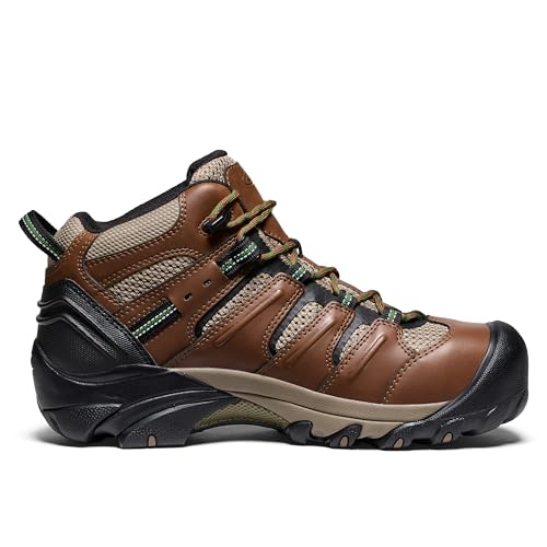 Image of KEEN Utility Men's Lansing Mid Height Steel Toe Waterproof Work Boots