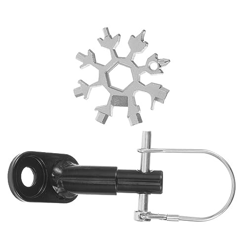 Yardwe Professional Bike Trailer Mounting Adapter Trailer Hitch Connector for Bike Parts and Supplies