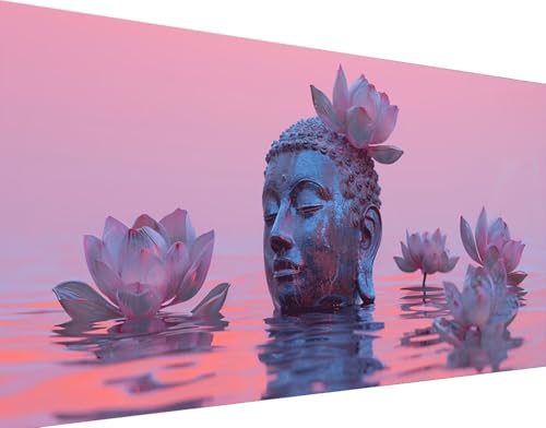 Broderie Diamant Kit Complet Bouddha 5D - Loisirs Créatifs Adultes Peinture Diamant