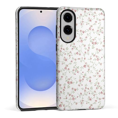 Coque Samsung Galaxy S25 Edge fleurs roses de vigne antichoc DAIZAG