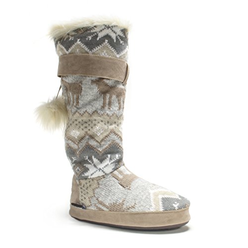 MUK LUKS Women's Winnie Slipper-Winter White