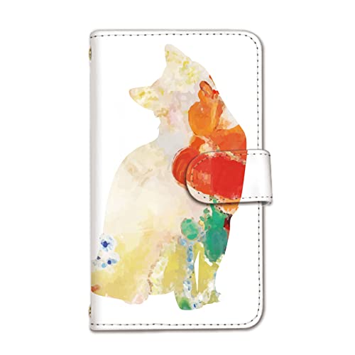 seventwo Xiaomi Redmi Note11Pro 5G �Ή� �X�}�z�J�o�[ �蒠�^ �J�[�h���[ �L�� �z���C�g animal_118 | �V���I�~ ���b�h�~�[ �m�[�g �C���u�� �v���Ή�,�m�[�g11�v��5G �K��,�J�[�h�X���b�g,PU���U�[,