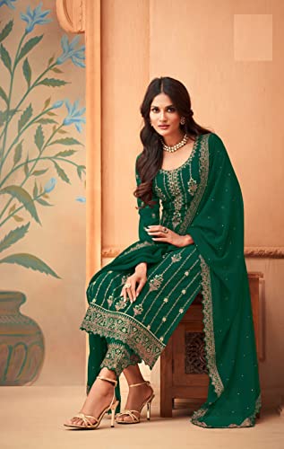 Ready to Wear Indian Pakistani Ethnic Wear Designer Straight Salwar Kameez Suit for Womens3