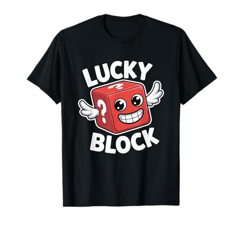 Lucky Block Brainrot Meme Robar Un Brainrot Camiseta