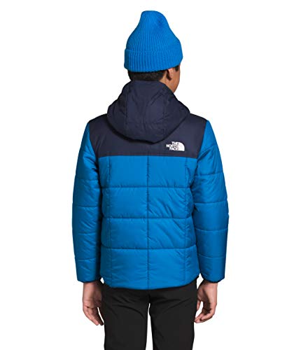 Image of The North Face Boy's Reversible Perrito Jacket (Little Kids /Big Kids) Clear Lake Blue LG (14-16 Big Kids)