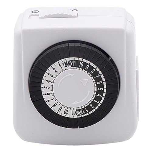 SPW Pro-Trade Mechanical Timer for Landscape Lighting Transformers 24-Hour Preset Timer