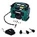 Produktbild VONROC Akku-Kompressor VPower - 20V Akku und 12V Zigarettenanzünder-Stecker  Max. Arbeitsdruck 11 bar - Inkl. 8-teiligem Zubehör - Inkl. 1x 4.0Ah Akku und Ladegerät