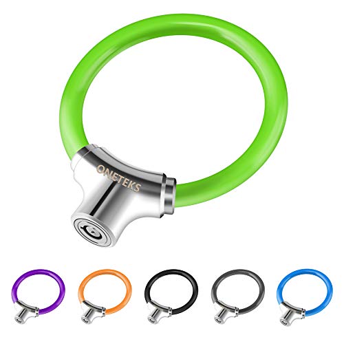 ONETEKS Bike Lock, Portable Bicycle Disc Lock, Cycling Locks Anti-Theft High Security