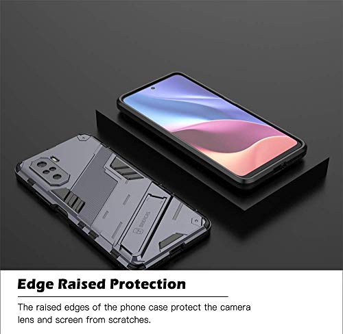 ALAMO Custodia per Xiaomi Poco F3, Case Armor