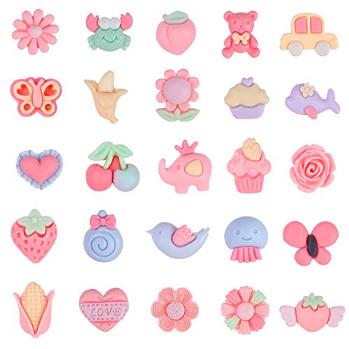 50pcs Kids Rings for Girls, Kids Jewelry for Little girls Toddlers, Girl Pretend Play and Dress up Rings, Little Girls Gift with Heart Shape Box, Top Toys Unique Gifts for 3 4 5 6 7 8 9 Year Old Girls - Thumbnail 6
