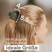 ivyclip - Haarspangen Damen - Haarklammer groß und klein - weiche Haarclips – Ansicht 6