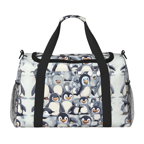Sac de sport sous siège pingouin noir bagage cabine 40x20x25