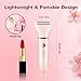 Electric Razor for Women,3 in 1 Shaver Hair Remover for Women Face,Wet & Dry Painless Shaver Bikini Trimmer for Face,Legs and Underarm (Pink)