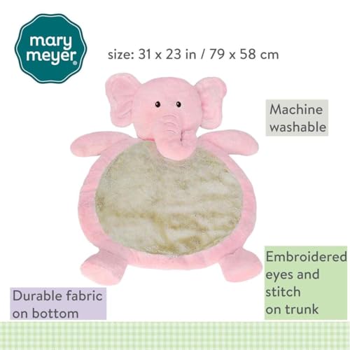 Image of Mary Meyer Bestever Baby Mat, Elephant Pink