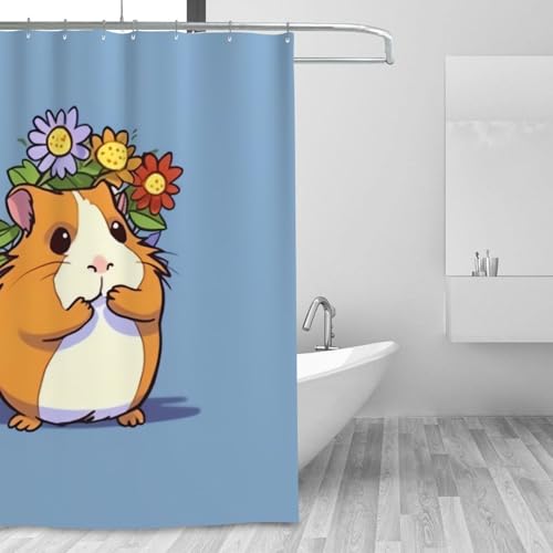 Rideau de douche rustique pour une ambiance de bain relaxante
