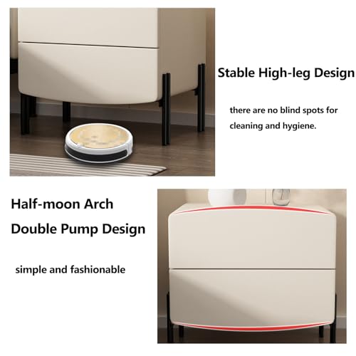 Tables d'appoint de chambre avec rangement et tiroirs de lit