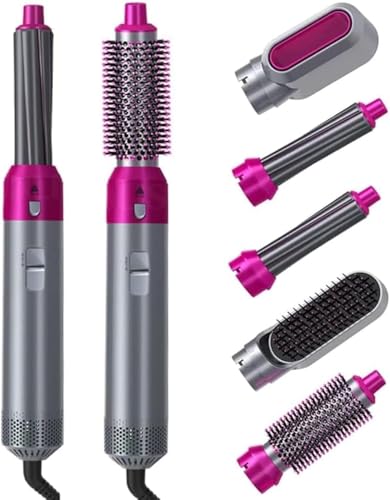 Escova Secadora Cabelo 5 Em 1 Volumiza Modela Alisa Hidrata Ionização Negativa Secagem Rápida Cuidad