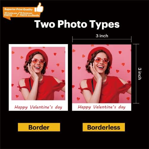 KODAK Mini Shot 3 Retro (68-Sheet Bundle) 4PASS 3x3" 2-in-1 Instant Camera & Photo Printer  Yellow