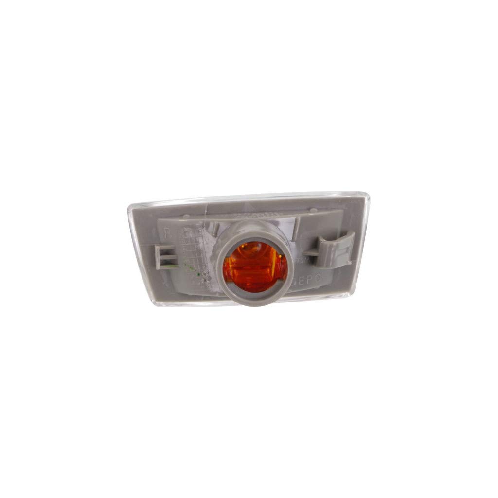 For Saturn Aura Side Marker Light 2007 2008 2009 Driver and Passenger Side | Pair | For GM2530133, GM2531133, GM2532102, GM2533102