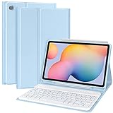 samsung tastiera tab s3 💕【Tastiera magneticamente staccabile】 Questa tastiera è rimovibile, puoi toglierla dalla custodia quando vuoi. Basta metterlo sulla custodia, aiuta magneticamente a mantenere saldamente la tastiera in un posto, offrendoti un'esperienza di digitazione confortevole.