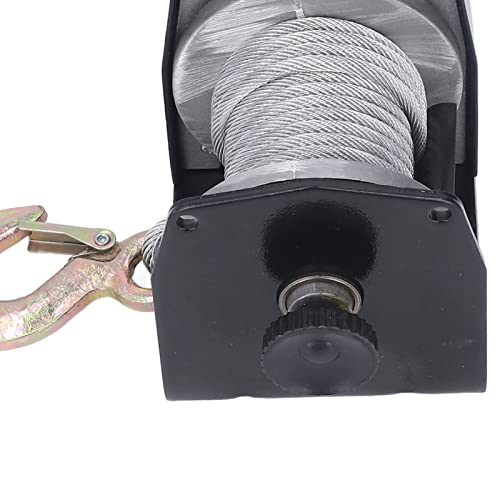 Winche eléctrico 24V capacidad 2000LBS con control miniatura 4