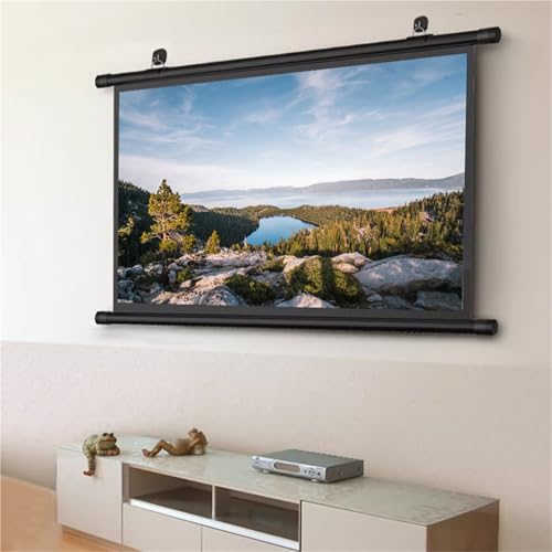 Pantalla Manual de Proyector 72" 16:9 LLJMA miniatura 1