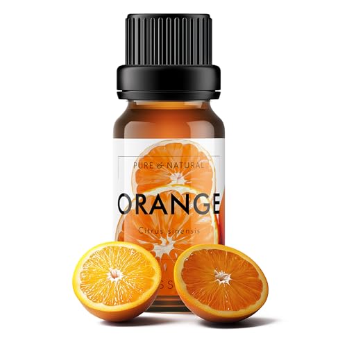 Image of Esslux Sweet Orange Essential Oil for Diffuser & Skin - 100% Pure Natural Orange Oil for Massage & Face - Sweet Orange Essential Oil for Cleaning & Soap Making Scent, 15ml
