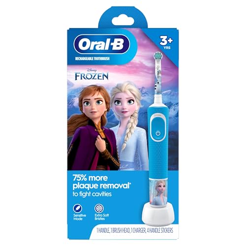 Oral-B Kids Electric Toothbrush Featuring Disney's Frozen...