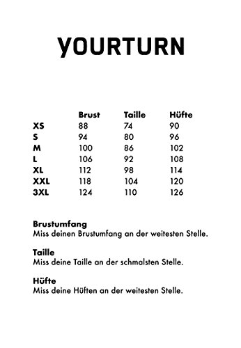 YOURTURN - Jeans - Straight - Uomo Blu Rinsed