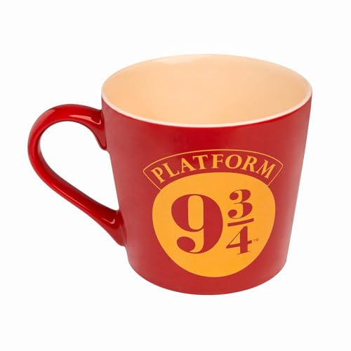 Grupo Erik Ceramic Mug - Harry Potter Merchandise, Red, 444 ml