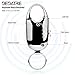 16GB Voice Recorder, Digital Keychain Audio Activated Recording, Intelligent Noise Reduction, Recording That Does Not Cause Any Attention,160mAh for Meetings, Lectures, Business Negotiations, Silver