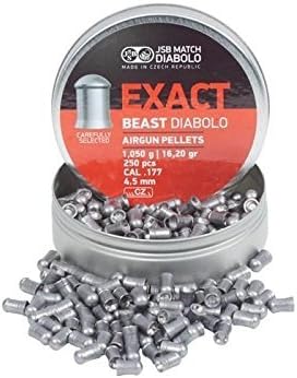 JSB Exact Beast Diabolo .177 Cal Pellets, 16.20 Grains, Domed, 250ct by JSB