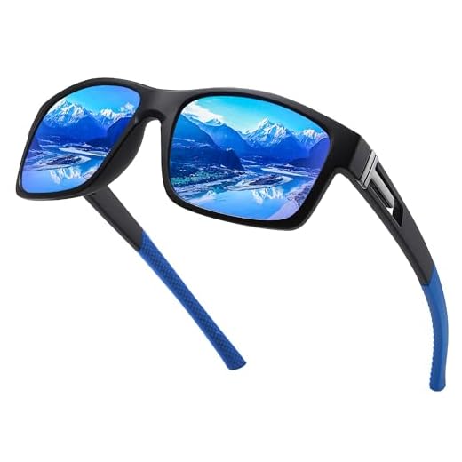 Ulknyss Lunettes de Soleil Homme Polarisées Lunette Soleil Sport Lunettes de Conduite Sport Peche Protection UV400 pour Homme