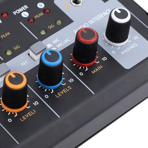 Console de mixage compacte Fafeicy pour diffusion en direct sur PC
