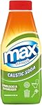 Max Strength Caustic Soda 500g – Premium Grade Caustic Soda Pearl Granules, Powerful Sink Unblocker & Degreaser