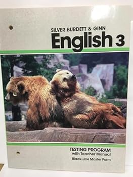 Paperback Silver Burdett & Ginn English 3 (Testing Program with Teacher Manual Black-Line Master Form) Book