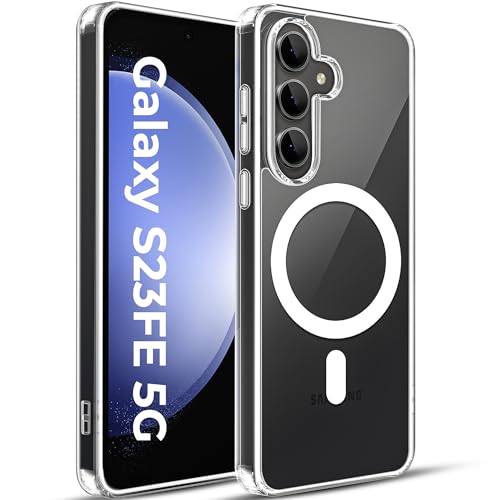 Image of A rtistque Clear Back Cover Case for Samsung Galaxy S23 Fe 5G | Acrylic | Transparent Case for Samsung Galaxy S23 Fe 5G | Shockproof TPU | Stylish Protective Design - Transparent