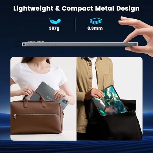 Image of Azeyou Android Tablet 10 Inch, Octa-Core, 8GB+128GB WiFi 6